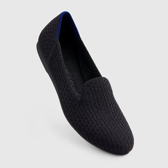 Rothy’s The Loafer Black Honeycomb (retired) Size 7 - Picture 1 of 5